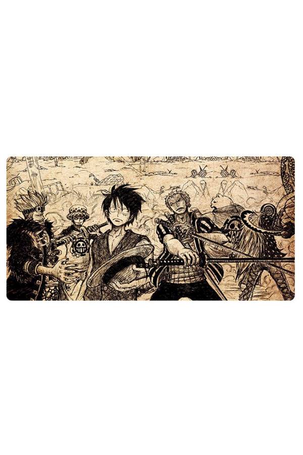 Anime One Piece Theme Mouse Pad Multicolour - v1555092548/N23671091A_1