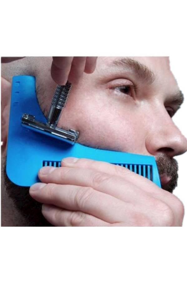مشط تشذيب اللحية أسود/أزرق - Image 2