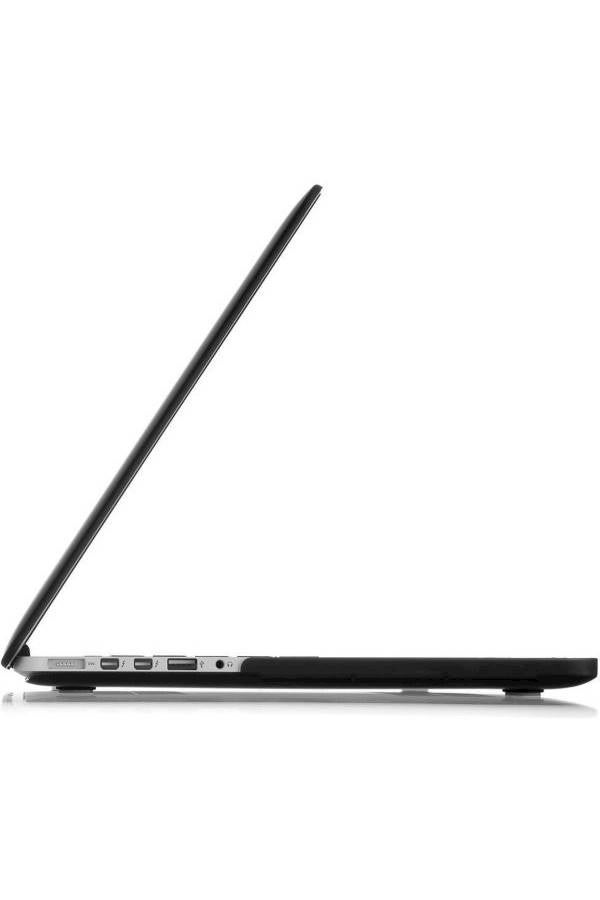 Matte Hard Case Cover For Apple Macbook Pro Retina 15 Inch Black  - Image 5
