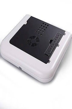 YupFun Portable Laptop Table With Er Fan White/Black  - Image 3