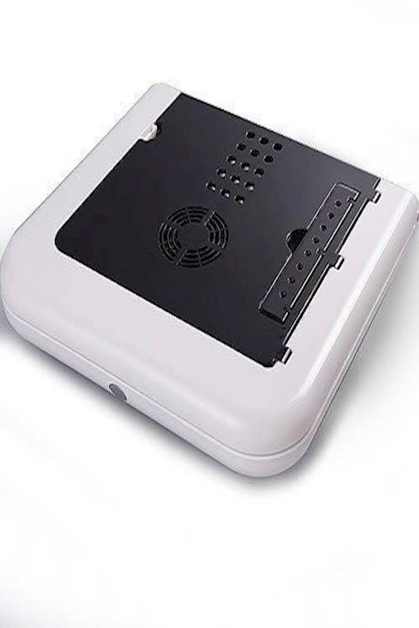 YupFun Portable Laptop Table With Er Fan White/Black  - Image 3