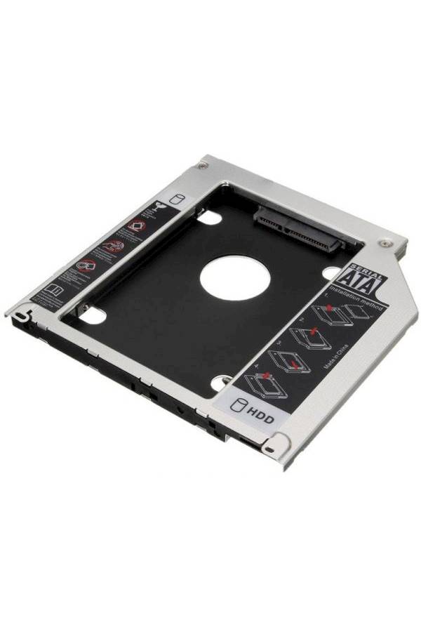 Second Hard Disk Drive Caddy Case adapter Black/Grey - v1555092960/N23670747A_4