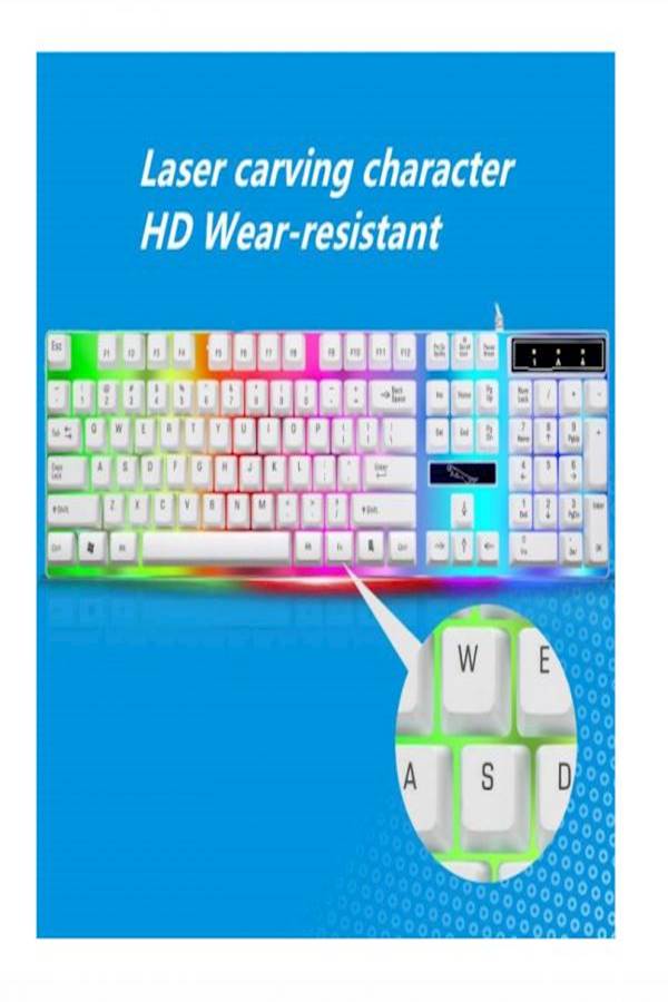 Generic - G21 Gaming Keyboard With Mouse Set English - Image 1
