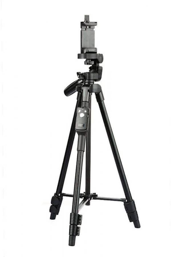 Yunteng Professional Lightweight Aluminum Portable Tripod Stand Multicolour  - Image 1