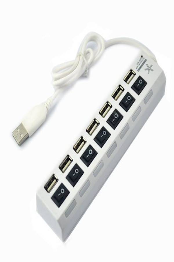Usb 2.0 Hub Adapter White  - Image 5