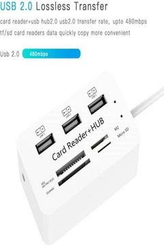 Gagafeel Micro USB 2.0 Card Reader White  - Image 2