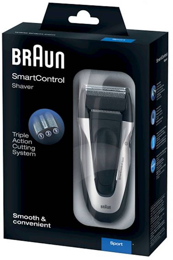 براون ماكينة حلاقة لاسلكية أسود/فضي - Image 2