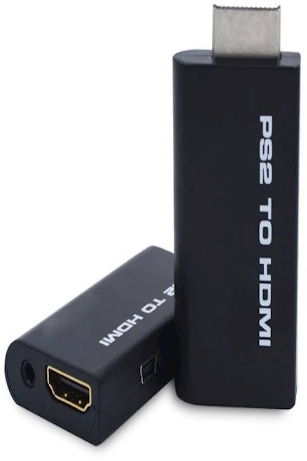 Generic - Ps2 To Hdmi Audio Video Converter Adapter Black/Grey/Silver - Image 1