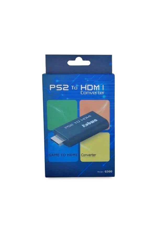 Generic - Ps2 To Hdmi Audio Video Converter Adapter Black/Grey/Silver - Image 1