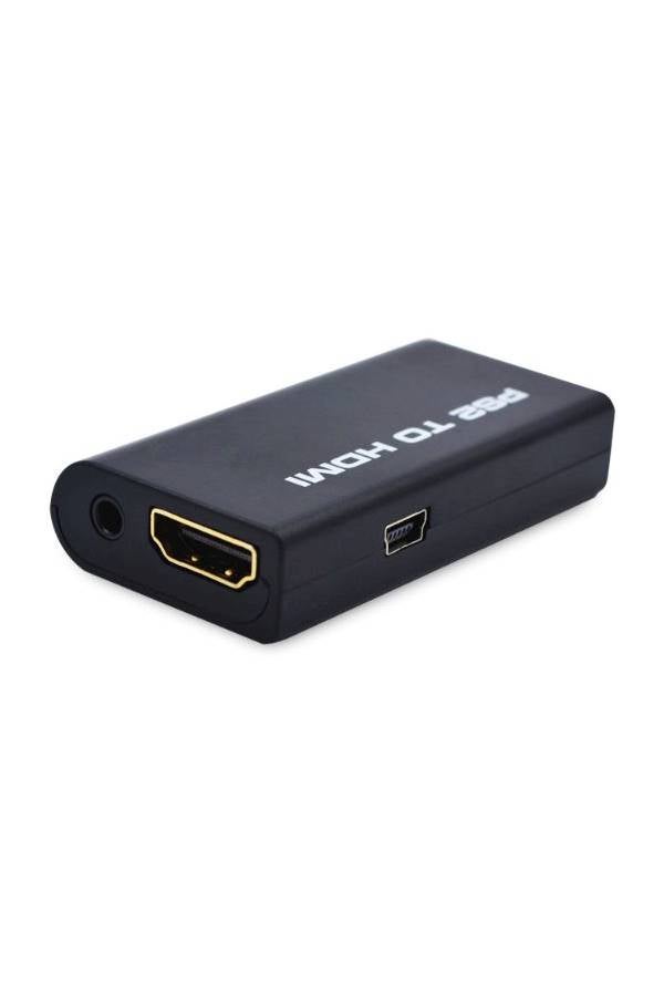 Generic - Ps2 To Hdmi Audio Video Converter Adapter Black/Grey/Silver - Image 1