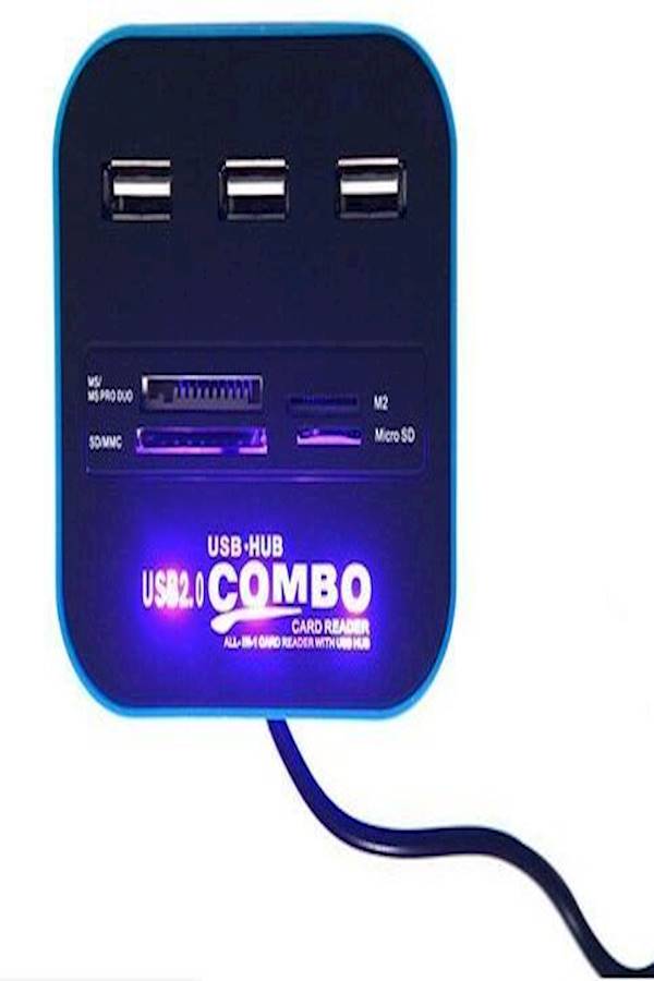 Combo All In One Multi Card Reader Black  - Image 4