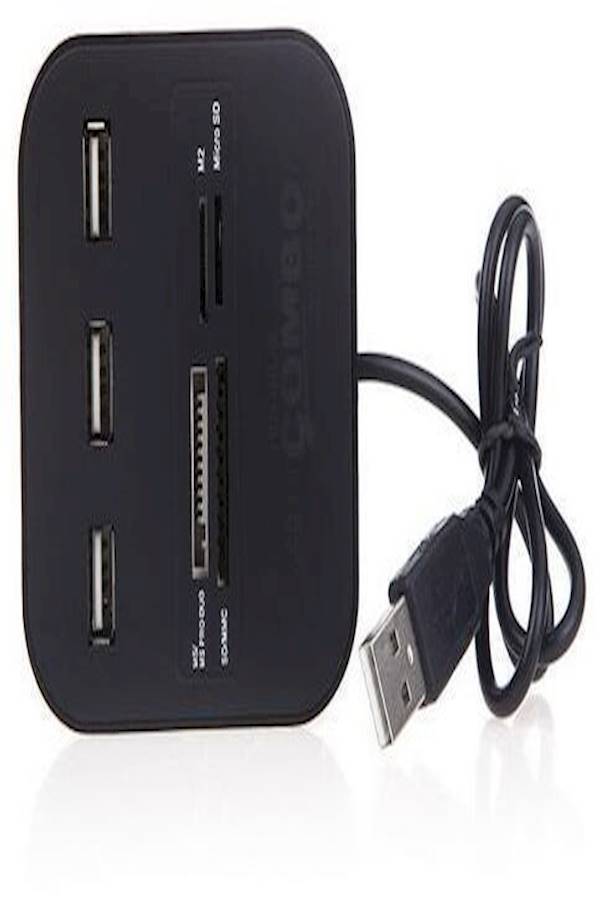 Combo All In One Multi Card Reader Black  - Image 3