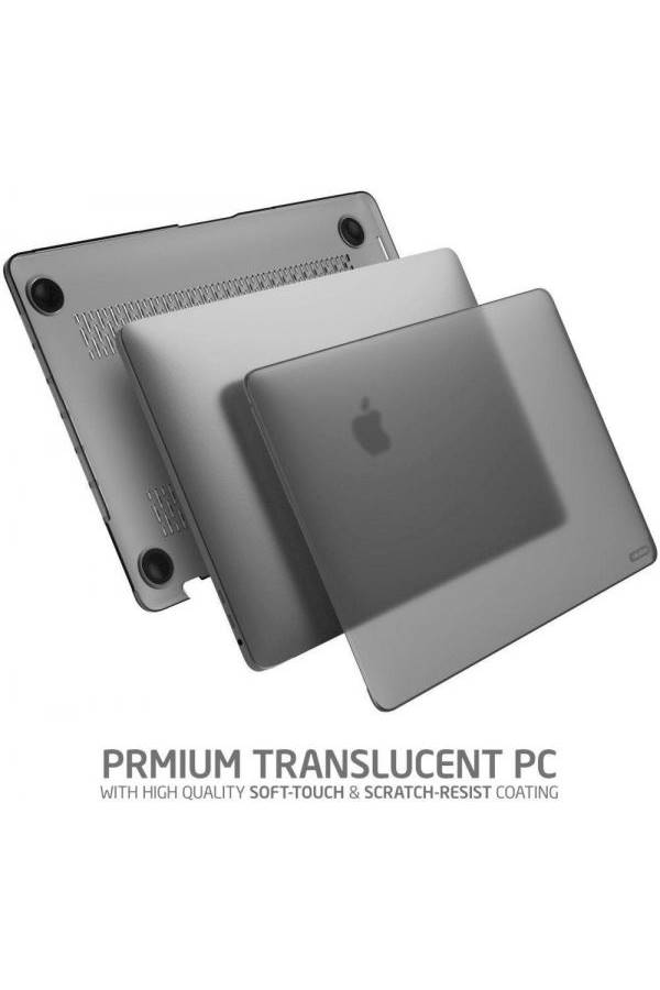 Generic - Smooth Matte Frosted Hard Cover For Apple Macbook Pro 15 Inch With Retina Display Grey - Image 1