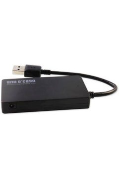 Generic Portable 4-Ports USB Hub Black  - Image 4