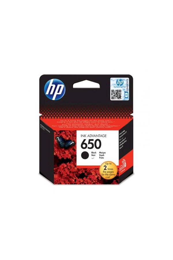 HP Cz101ak Hp 650 Black Ink Cartridge Black - Image 1