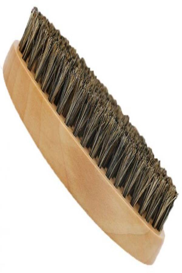 Bristle Beard Hair Brush Beige/Brown - Image 2