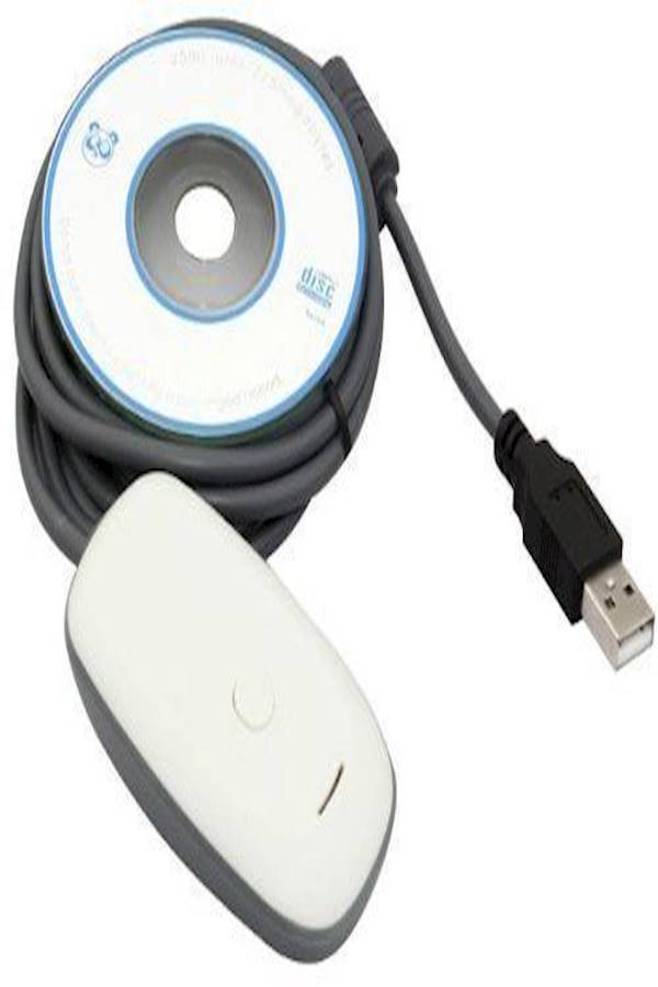 USB Receiver Adapter For Xbox 360 White