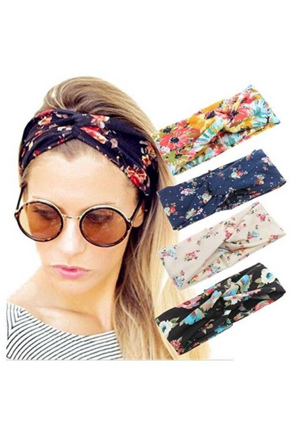 Headwraps Hair Band Blue/Red/Green - Image 5