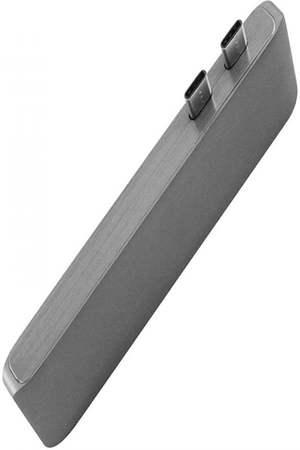 Dual Type-C USB3.0 Hub Grey - Image 3