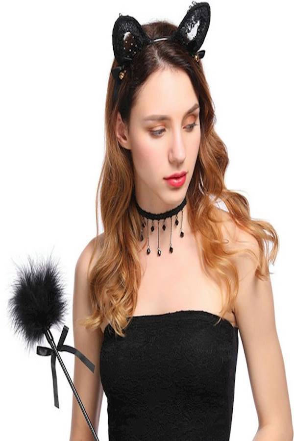 Kitty Ears Hairband Black - Image 2