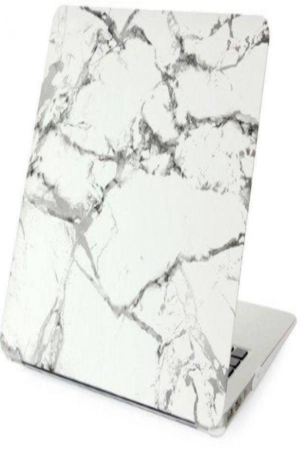 Stone Patterned Hard Plastic Skin Case Cover For Macbook Pro 15/15.4 Inch White - Image 3