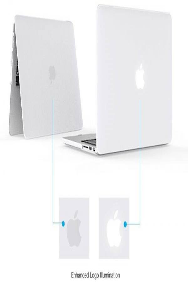 Plastic Hard Case And Keyboard Cover For Apple Macbook Pro 13-Inch With Retina Display Clear