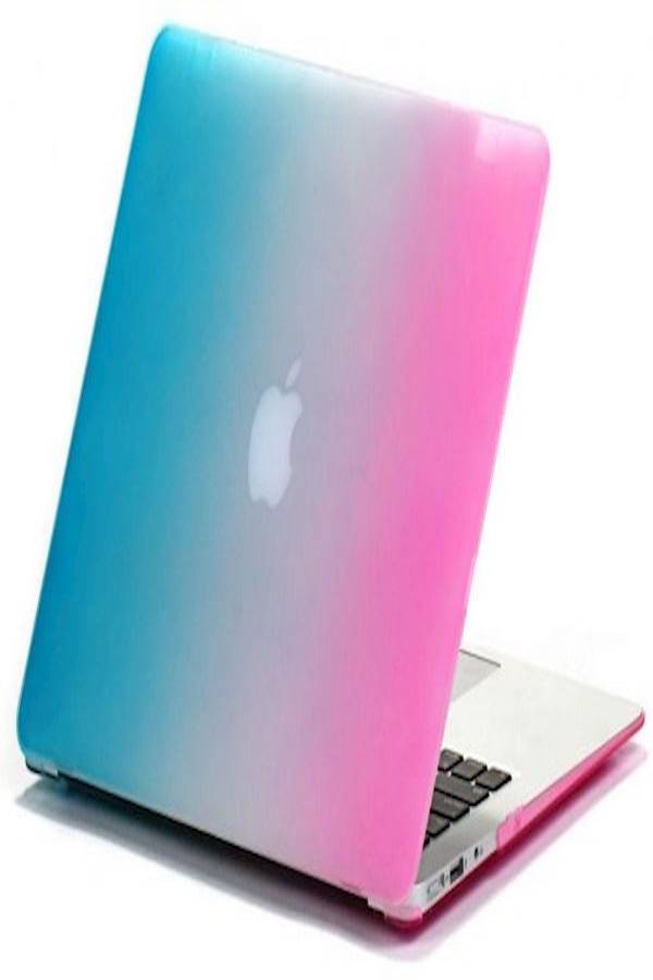 Perfect Rainbow Flip Cover For Mac Book Air 13/13.3 Inch Multicolour  - Image 3