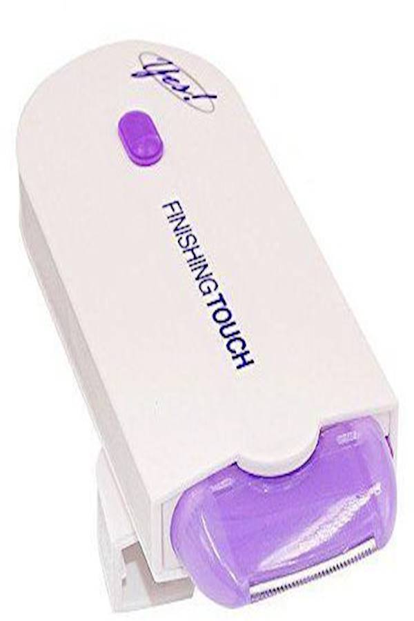 Electric Hair Trimmer White/Purple - Image 1