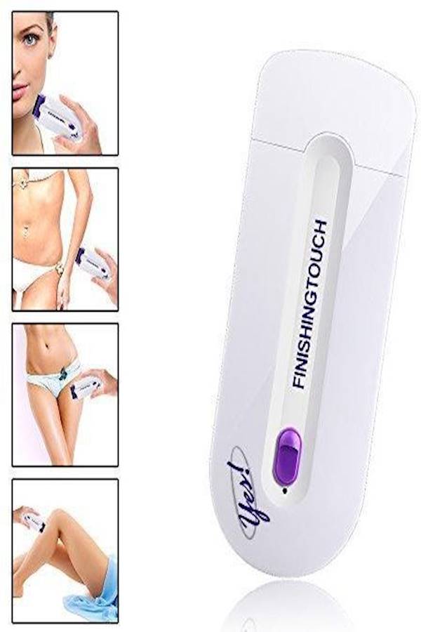 Electric Hair Trimmer White/Purple - Image 3
