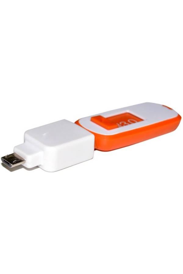 Generic - Smart OTG USB Host Adapter with EMI/RFI Interference For Asus Zenfone Zoom ZX550 White - Image 1