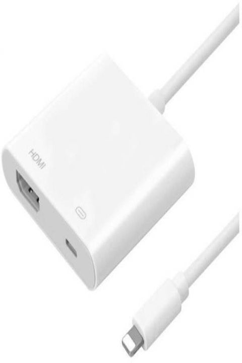 Lightning To Hdmi Adapter White