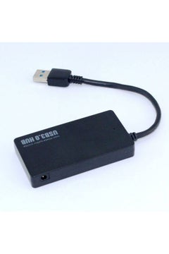 ماركة غير محددة موزع صغير عالي السرعة بأربعة منافذ USB 3.0 أسود  - Image 3