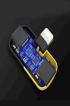 Generic Adaptor For Apple iPhone Yellow/Black  - Image 5