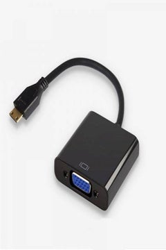 Generic HDMI To VGA Cable Adapter Black  - Image 4
