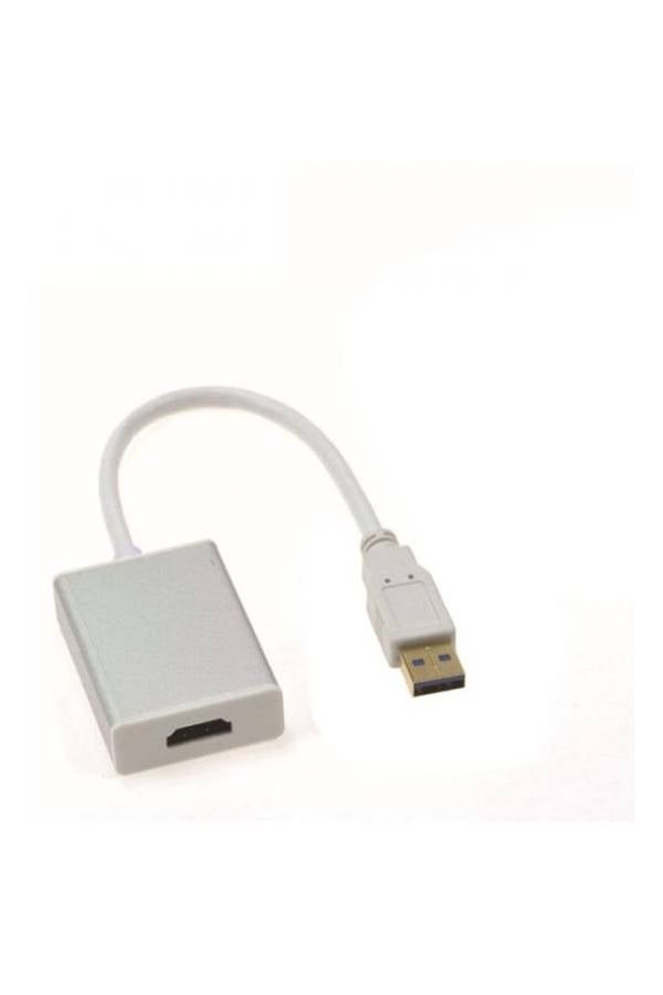 USB 3.0 To Hdmi Adapter With Audio Output Multiple Monitors Silver/White/Gold - Image 3