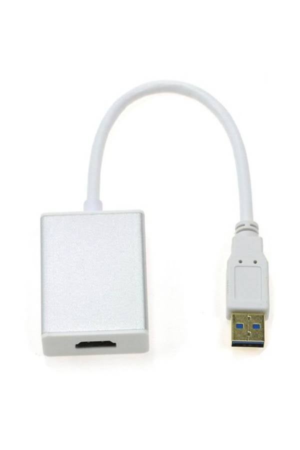 USB 3.0 To Hdmi Adapter With Audio Output Multiple Monitors Silver/White/Gold - Image 5