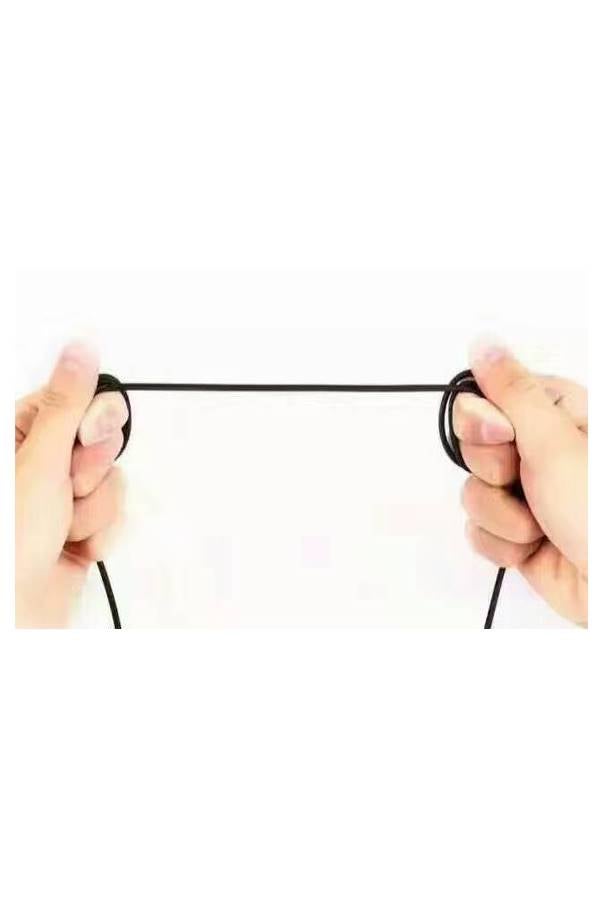 L Shaped Angle Car Audio Headphone Jack Cable Black  - Image 3