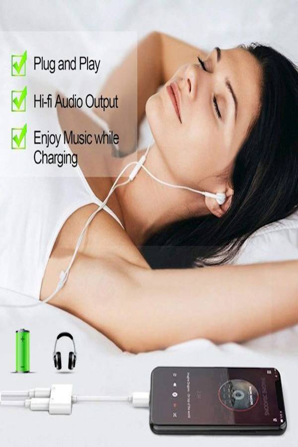 Multipurpose Adapter Jack For Smartphones White - Image 4