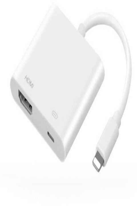 Lightning To Digital Av HDMI Adapter White