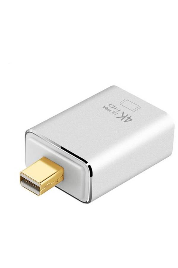 Generic - 4K Mini Displayport To Hdmi Adapter Cable For Apple Macbook Pro Silver/Gold/Grey - Image 1