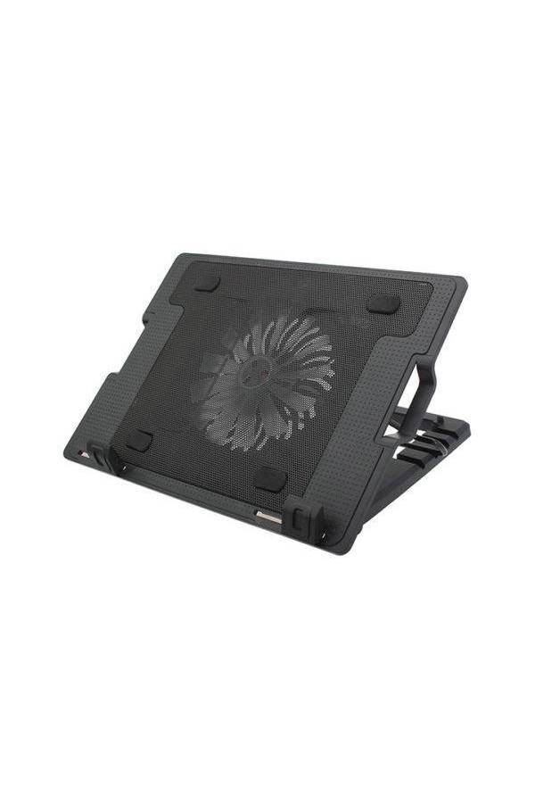 Adjustable Cooling Pad With Stand For Notebook Laptop  9-17Inch Black