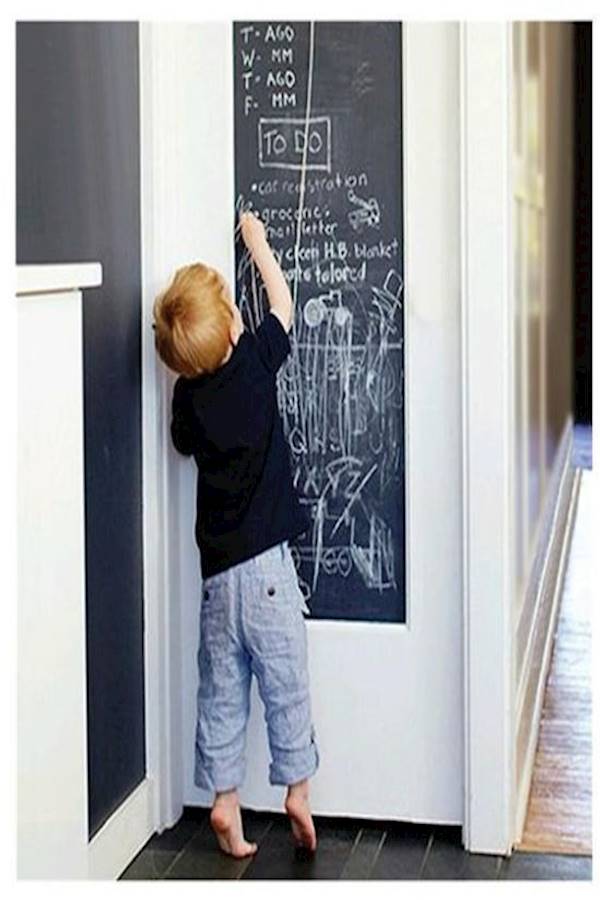 Chalkboard Wall Sticker Black 45x200cm  - Image 5