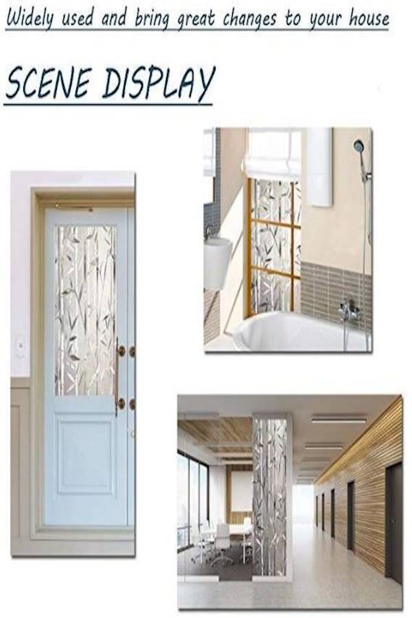 ملصق لزجاج النافذة يحمي الخصوصية أبيض 60x200سم - Image 2