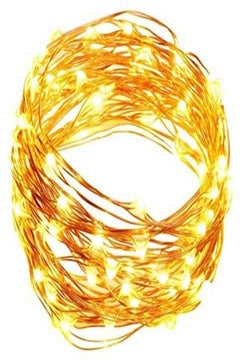 50-Led Firefly String Lights White