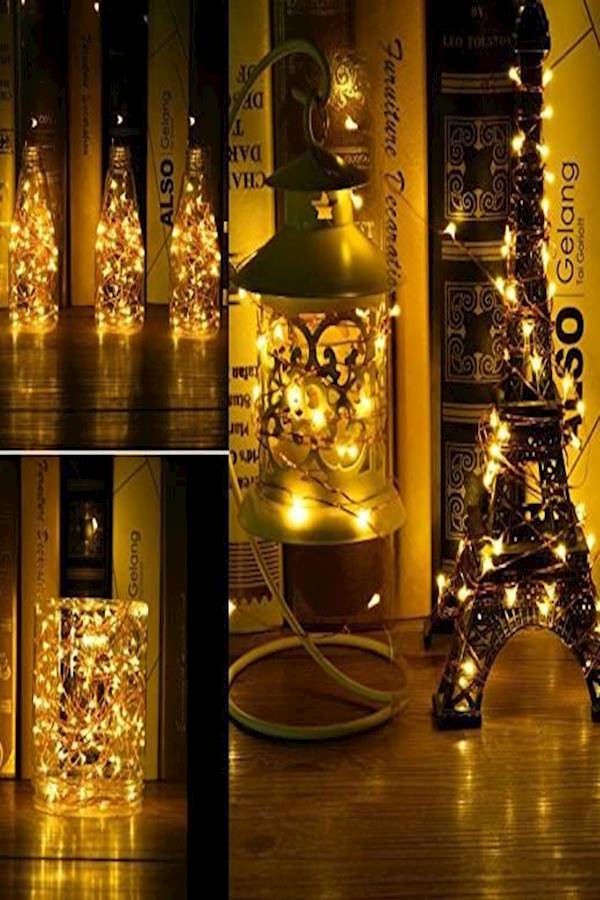 Generic - 50-Led Firefly String Lights White - Image 1