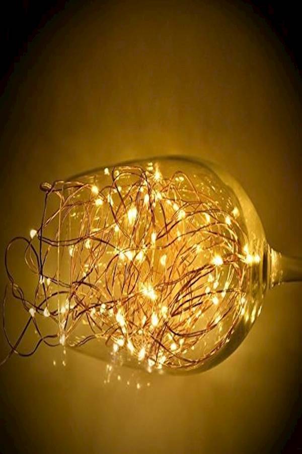 Generic - 50-Led Firefly String Lights White - Image 1