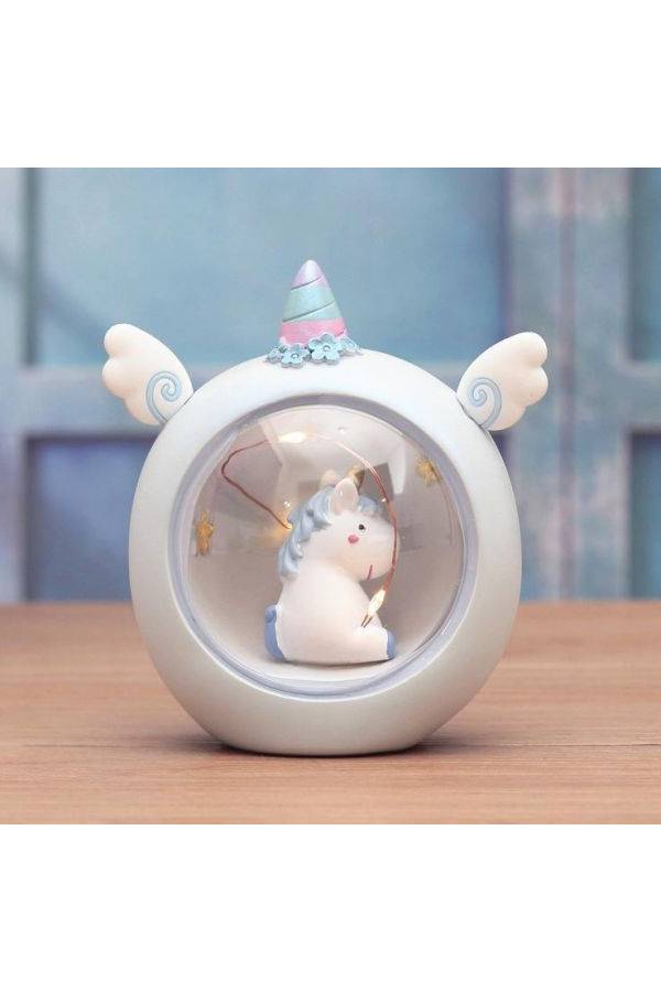 Unicorn Shape Table Lamp Gold