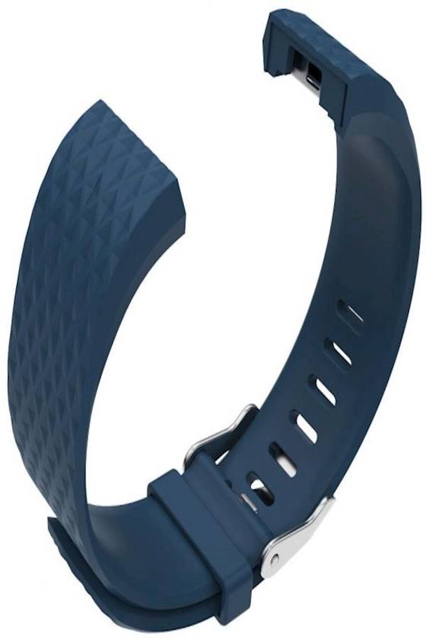 Fitbit Replacement Silicone Rubber Strap For Charge2 Grey  - Image 2