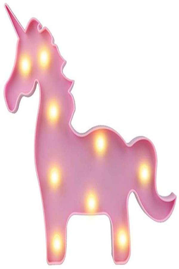 Generic Unicorn Lights Kids Table Lamp Pink  - Image 1
