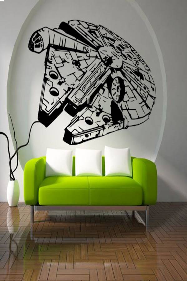 Generic - Star War Wallpaper Black 57x88cm - Image 1